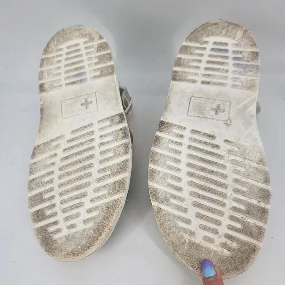 Dr. Martens Women's Clarissa Vegan Tie Dye Sandals Ankle Strap US Size 7 UK Sz 5