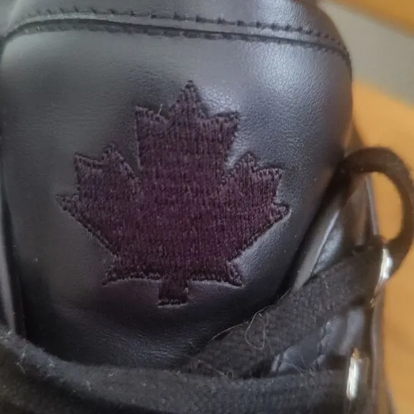 DSquared2 551 triple black trainers size 46 made in Italy