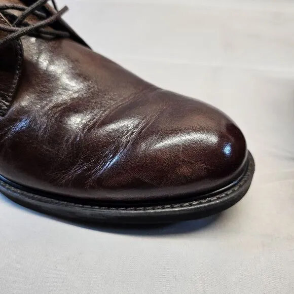 ECCO Shoes‎ Size US 10 Vitrus Tie Boot Chukka Brown Leather Gore-Tex Men