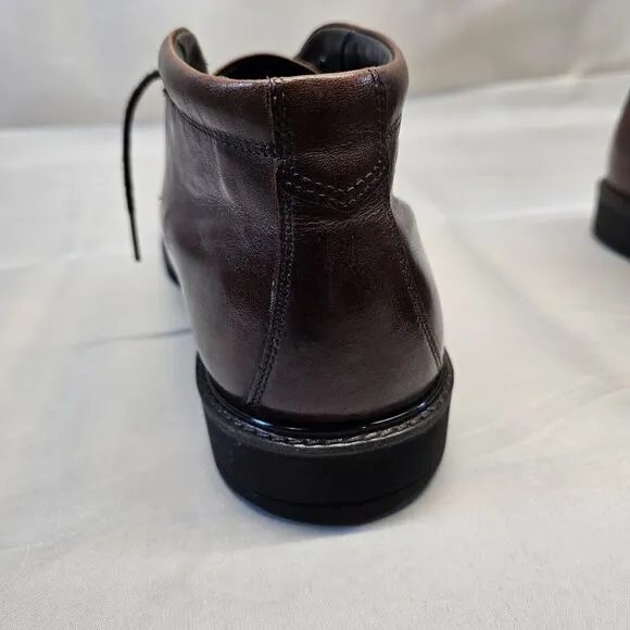ECCO Shoes‎ Size US 10 Vitrus Tie Boot Chukka Brown Leather Gore-Tex Men