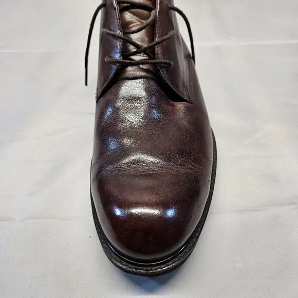 ECCO Shoes‎ Size US 10 Vitrus Tie Boot Chukka Brown Leather Gore-Tex Men