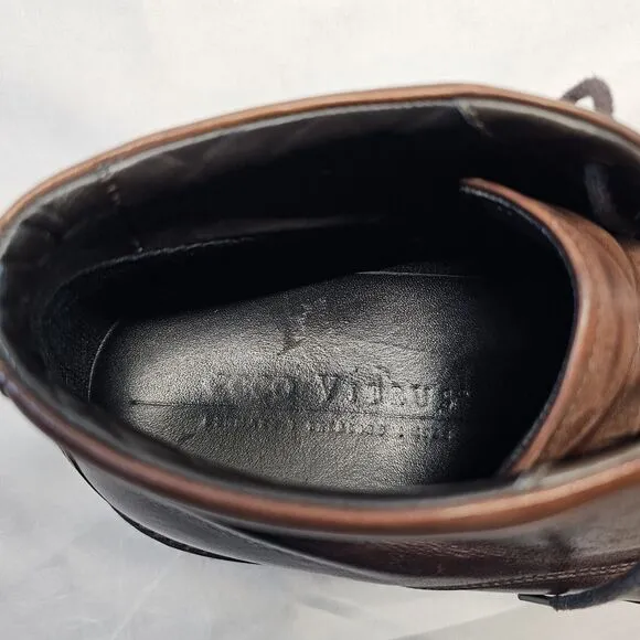 ECCO Shoes‎ Size US 10 Vitrus Tie Boot Chukka Brown Leather Gore-Tex Men
