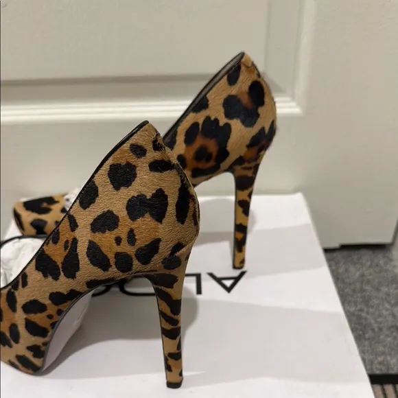 Elegant Brown and Black High Heels