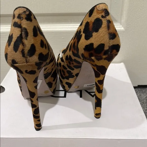 Elegant Brown and Black High Heels