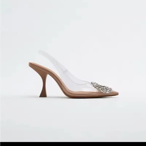 Elegant Crystal Embellished Women's Shoes