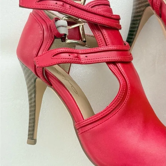 Elegant Red Women's Heels