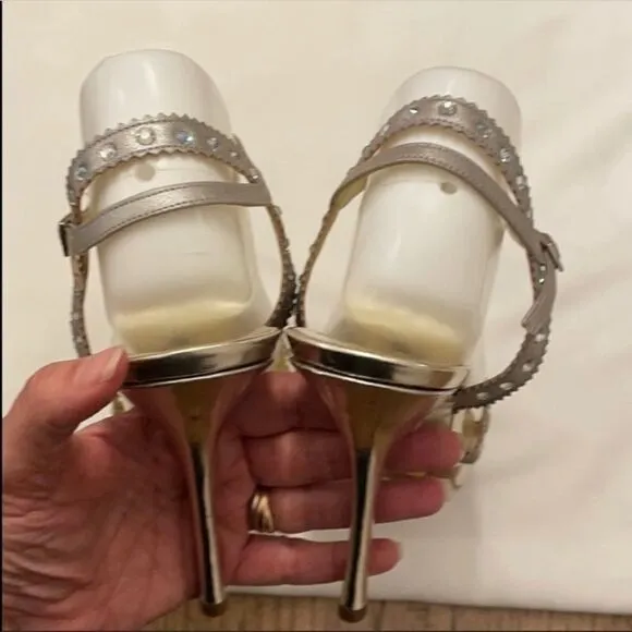 EMY MACK NEW 5 INCH STILETTO HEELS.   NEW