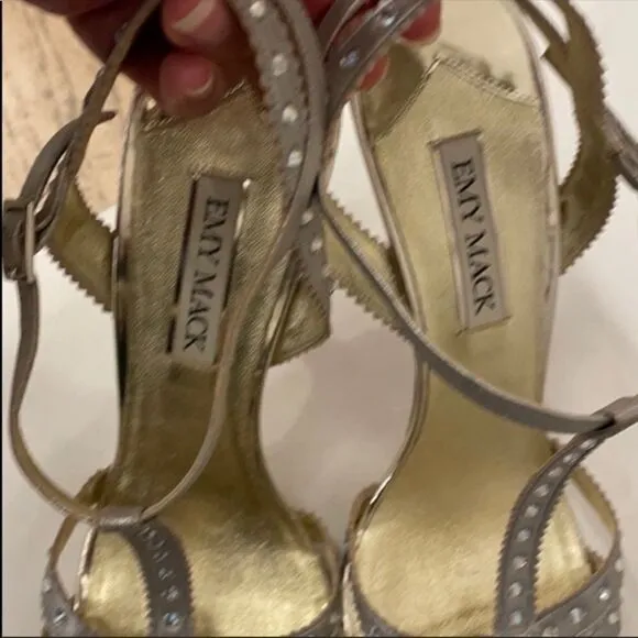 EMY MACK NEW 5 INCH STILETTO HEELS.   NEW