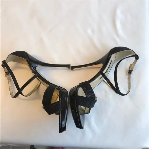 EMY MACK BEAUTIFUL SHIMMERY HEELS.  NEW