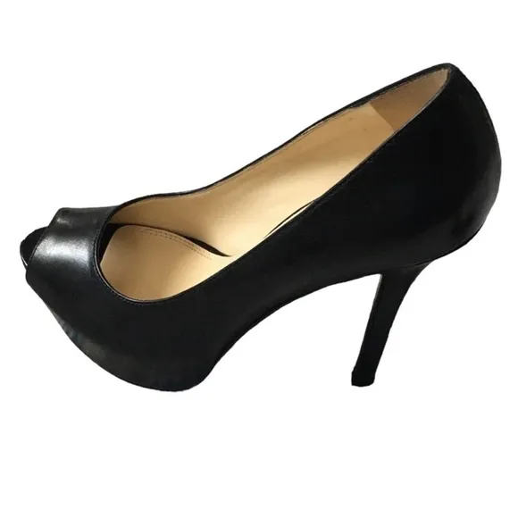 Enzo Angiolini TANEN Peep Toe Heeled Sandals, Women’s Size 5.5