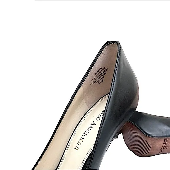 Enzo Angiolini TANEN Peep Toe Heeled Sandals, Women’s Size 5.5