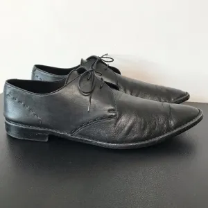 Ermenegildo Zegna's Z Zegna Glove Leather Oxford Shoes Black 11D