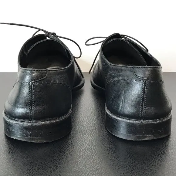 Ermenegildo Zegna's Z Zegna Glove Leather Oxford Shoes Black 11D