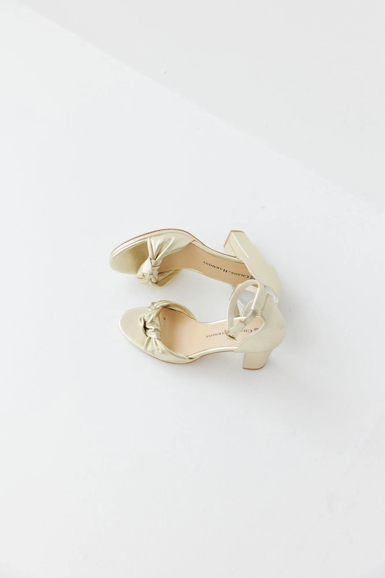 Eternal Heel - Metallic Gold