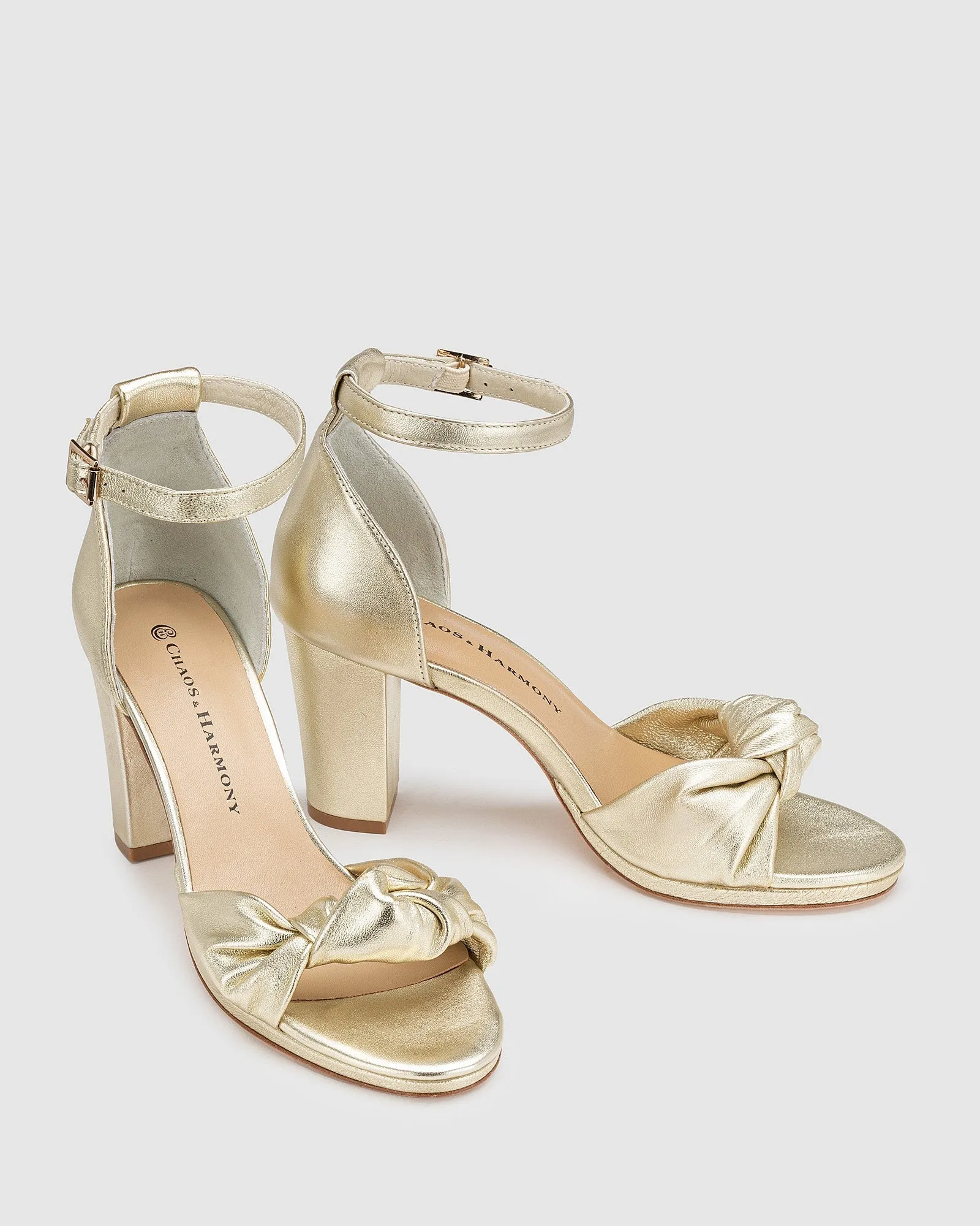 Eternal Heel - Metallic Gold
