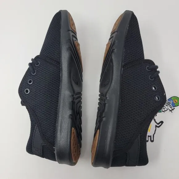 Etnies Mens Scout Black Black Gum Shoes Mens US Size 5.5