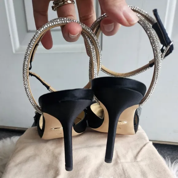 EUC Badgley Mischka 'Sacred' Stiletto Pointed Toe Heel, Size 6.5