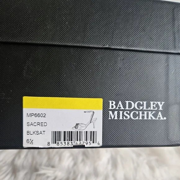 EUC Badgley Mischka 'Sacred' Stiletto Pointed Toe Heel, Size 6.5