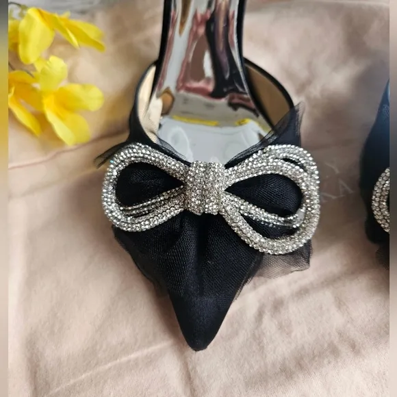 EUC Badgley Mischka 'Sacred' Stiletto Pointed Toe Heel, Size 6.5