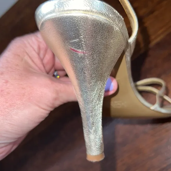 🌟🌟EUC Jcrew🌟🌟fancy strappy sandals. Size 10 worn once to 1 wedding.