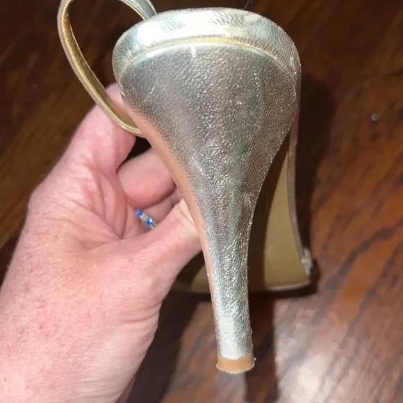 🌟🌟EUC Jcrew🌟🌟fancy strappy sandals. Size 10 worn once to 1 wedding.