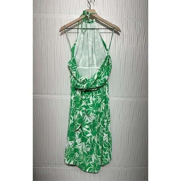 FAITHFULL Taormina Midi Dress - Green - $199 MSRP