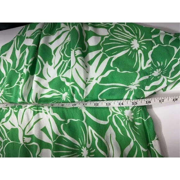 FAITHFULL Taormina Midi Dress - Green - $199 MSRP