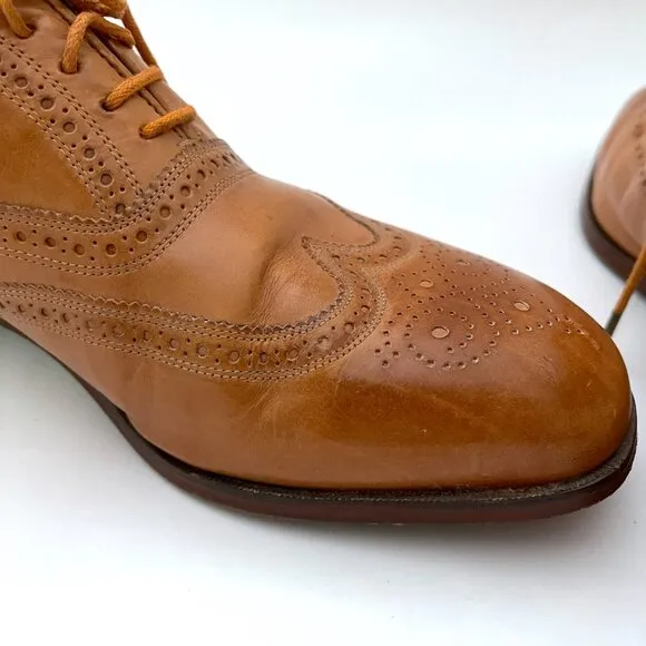 Florsheim Duckie Brown Brogue Wingtip Oxford Duckie Brown Butterscotch