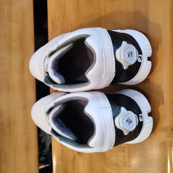 FootJoy Pro SL White and Gold Size 12 Golf Shoes