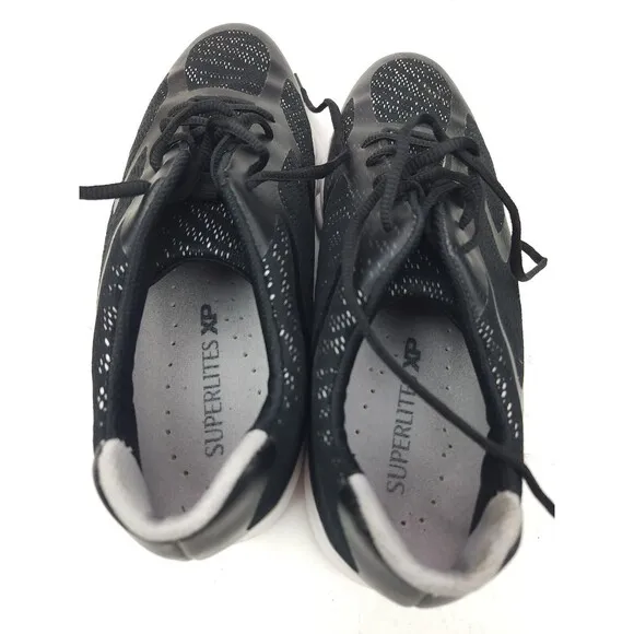 FootJoy SuperLites XP 58027 Men's 9.5 M Red &amp; Black Golf Shoes