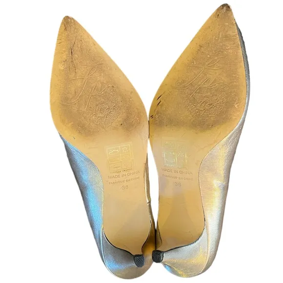 Free People Florence Pumps | Gold &amp; Black | Women’s 38
