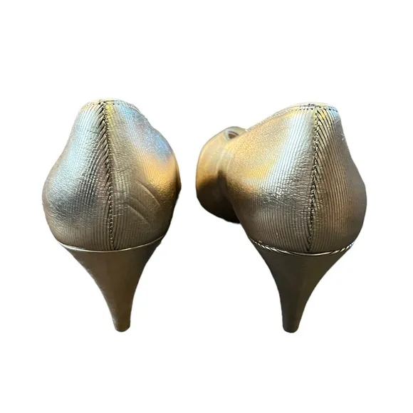 Free People Florence Pumps | Gold &amp; Black | Women’s 38