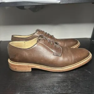 Frye Mens Size 11.5 D Brown Leather Oxford Dress Shoes