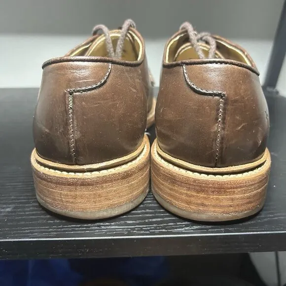Frye Mens Size 11.5 D Brown Leather Oxford Dress Shoes