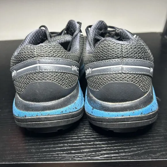 Gdefy Mighty Walk Mens Size 10 Black Blue Shoes Versoshock