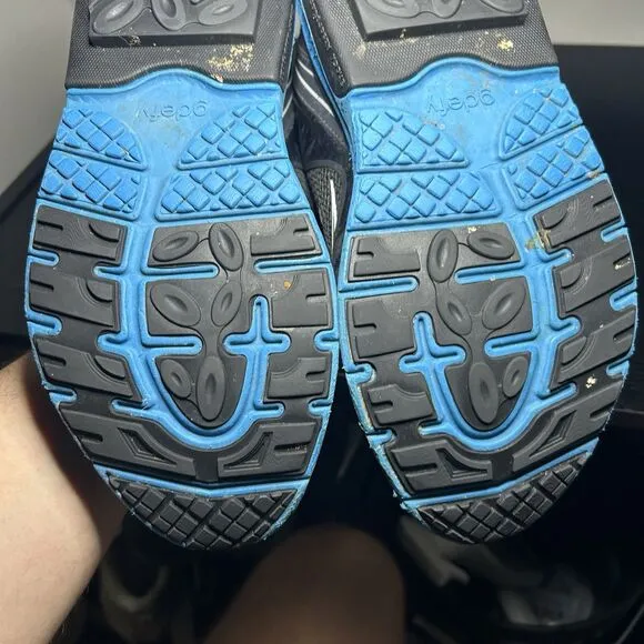 Gdefy Mighty Walk Mens Size 10 Black Blue Shoes Versoshock