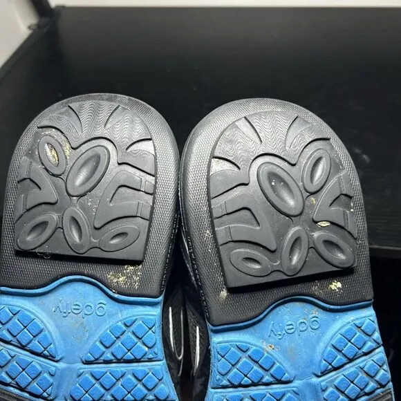 Gdefy Mighty Walk Mens Size 10 Black Blue Shoes Versoshock