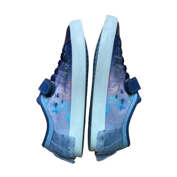 Geox Respira Disney Frozen 2 Elsa Shoes Kids Sz 3.5