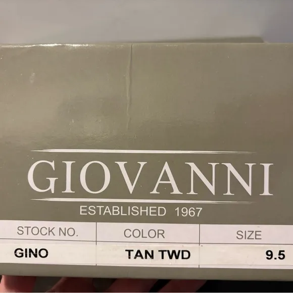 GioVanni Di Rocco Brown and Tan Oxfords with Tweed Upper