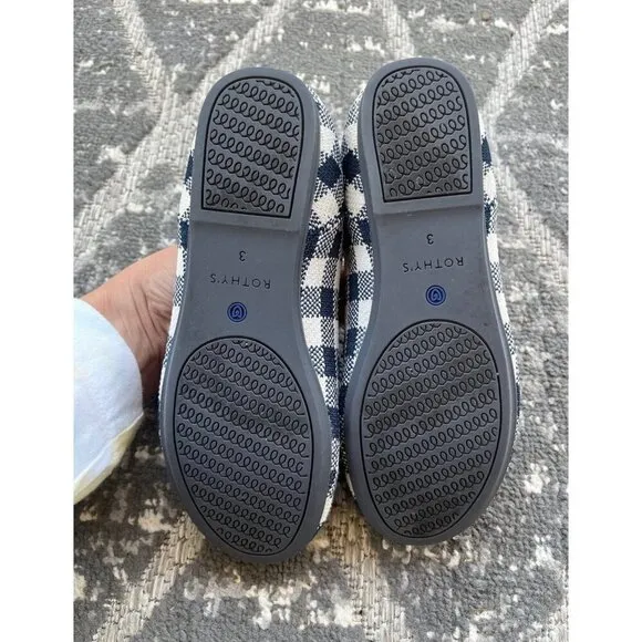 Girls Gingham Heart Rothy’s Shoes