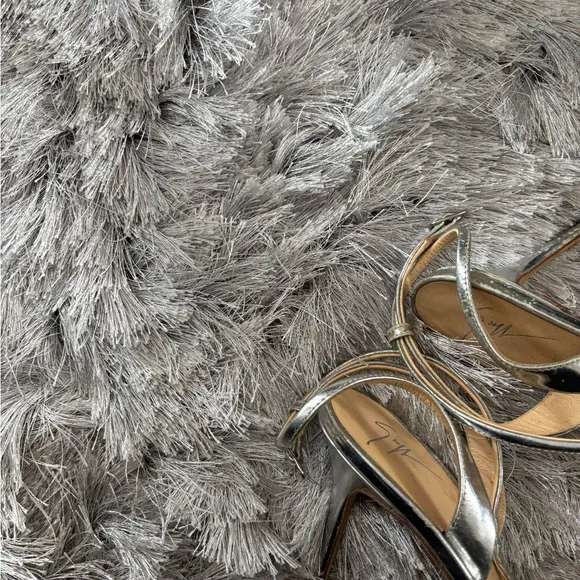 GIUSEPPE ZANOTTI heels studded shoes sexy sandal Slingback Pumps leather crystal