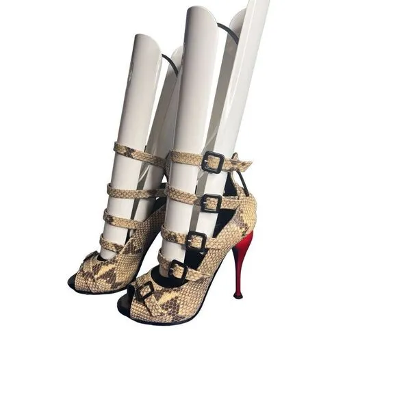 Giuseppe Zanotti High Heels Gladiator Exotic Skin 6