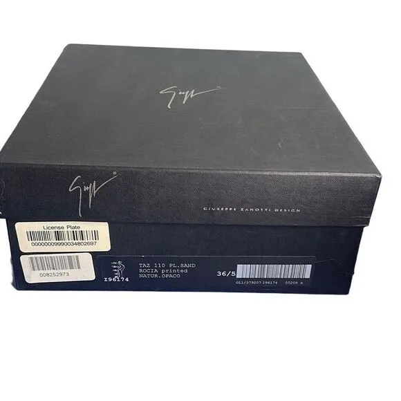 Giuseppe Zanotti High Heels Gladiator Exotic Skin 6