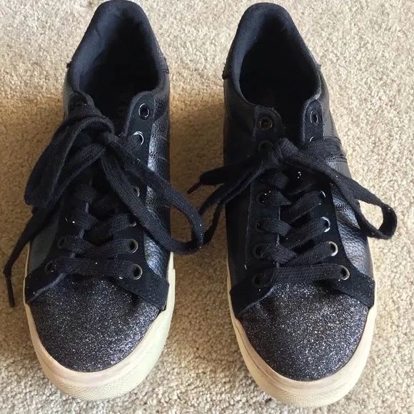 Gola Orchid II Glitter Women's Shoes Black