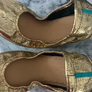 Gold Women's Shoes Tieks limited edition
