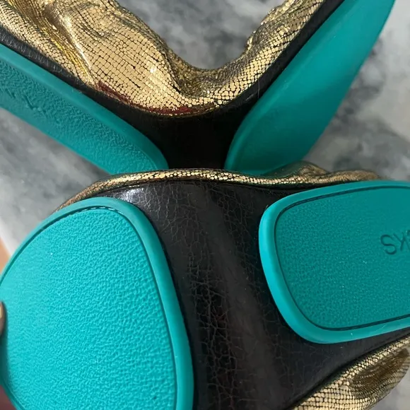 Gold Women's Shoes Tieks limited edition