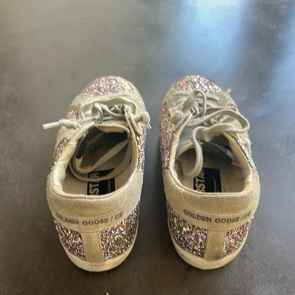 Golden Goose - original Glitter Super Star Women's Sneakers 6.5