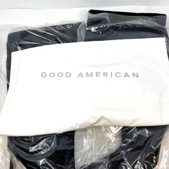 Good American The Weekend Slouchy Over The Knee Boots In Black Size 13 New