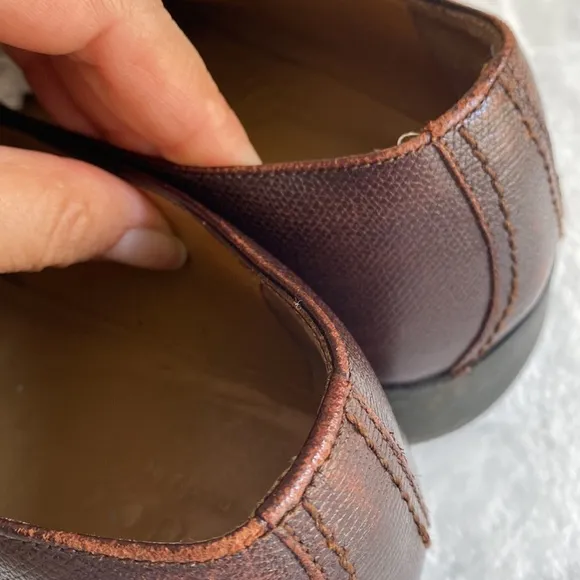 Gucci Men’s  Dress  Brown Shoes Size 44