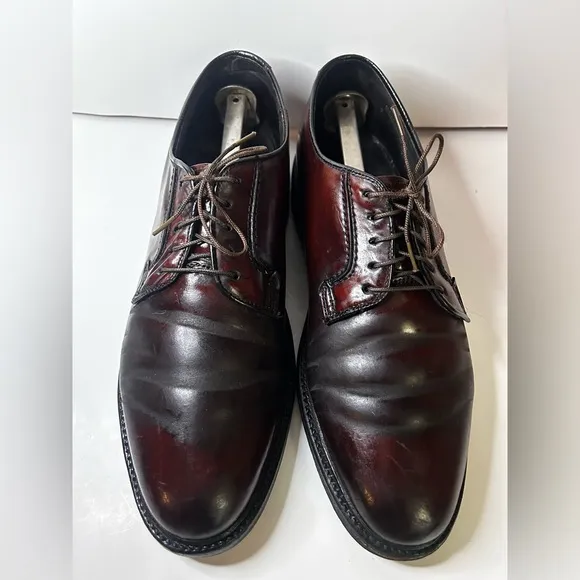 Hanover LB Sheppard Shell Cordovan Mahogany Dress Shoes 9B